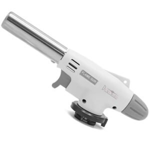 About this item BUTANE GUN Heavy Duty Automatic Butane Can Flame Gun Torch Multipurpose Camping Gas Torch Auto Ignition for Welding or Professional Work Offer Price 290/. Introducing the DEXURIES Heavy Duty Butane Flame Gun – the ultimate tool for all your welding and professional needs. With its versatile and multipurpose gas torch, you can expect reliable performance every time with the added convenience of automatic ignition.The pack comes with one flame gun, so you can get started right away without any further expenses. Built to last with heavy-duty construction, this butane flame gun is designed to provide you with years of dependable use. Why settle for tools that won't cut it when you can have the DEXURIES Heavy Duty Butane Flame Gun? Perfect for welding metals or any other professional tasks, it's the tool that you can trust to get the job done right. Invest in the DEXURIES Heavy Duty Butane Flame Gun today and experience the difference it can make in your work. Get started on your projects with ease and confidence, knowing that you have a reliable and versatile gas torch by your side.