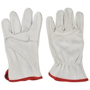 ARGON HAND GLOVES For Welding Works Heat Resistant Palm Coated for Handling Machinery-Mechanics Welding Gloves 1Pair Offer Price