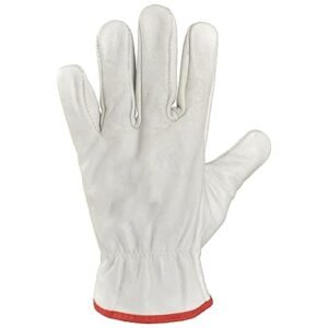 TIG HAND GLOVES For Welding Works Heat Resistant Palm Coated for Handling Machinery-Mechanics Welding Gloves 1Pair Offer Price