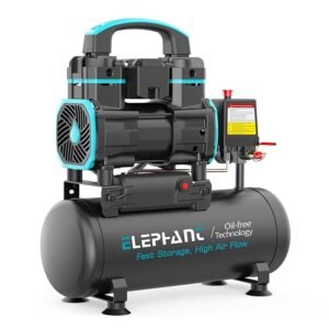 Elephant 1.2 HP Oil Free & Noiseless Air Compressor 08 Litre (AC08DC)