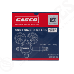 GASCO HYDROGEN GAS Regulator Single Stage Double Gauge Gas Pressure Regulator Offer Price