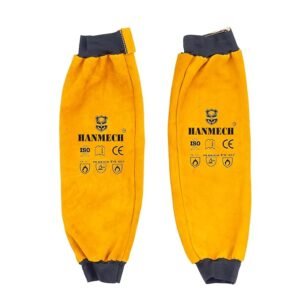 Hand Sleeves Heat Shield Leather Welding Hand Sleeves Heavy Duty Safety Hand Protection For Welding Works 1pair Price