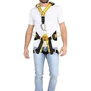 IBS Full Body Safety Harness Mens Safety Belt for Construction Height Industrial-Grade Safety Solution for Construction Industrial Work and Climbing Free