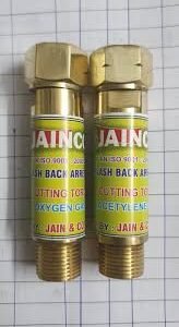 JAINCO ARC Flashback Arrestor For Regulator & For Gas Cutting Torch NRV