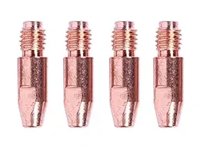 MBI M8-0.8MM 30MM 36KD Mig Welding Copper Contact Tip For 40kd Torch Welders Accessories Consumables Spares