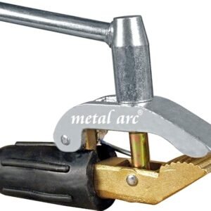 Metal Arc High Quality Earthing Clamp Spindle Earth Clamp 600Amps For Welding Earth Clamp with Spindle High Rubber Sleeve 100% Made in India ISI Marke Cable Capacity 50-120 Get Best Offer