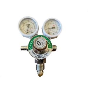 FOR HOSPITAL-MEDICAL MOX OXYGEN Single Stage Double Gauge Regulator Heavy Duty Get Best Offer Price