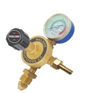 ARGON WELDEN Single Stage Single Gauge Meter Gas Regulator Brass Body