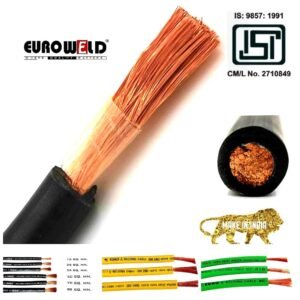 EURO WELD 70sqmm Welding Cable ISI Copper 100Meter Roll