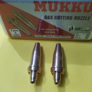 MUKKU Gas Cutting Nozzle For LPG Smooth Cutting B-Type 5/64 Full Heavy Duty