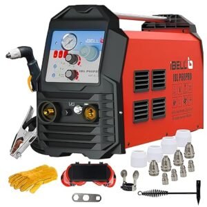 BELL P60 PRO Plasma Cutter 60A HF Pilot Arc Plasma Cutting Machine 15mm Clean Cut 23mm Severance 220V 10.6KVA Adjustable Postflow & Air Pressure Control