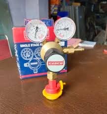 GASCO LPG GAS Regulator Double Gauge Regulator With Adeptor
