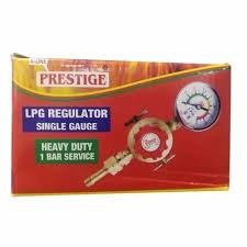 A-ONE PRESTIGE Single Gauge LPG Regulator H-P Regulator LPG Adopter Industrial Welding Products
