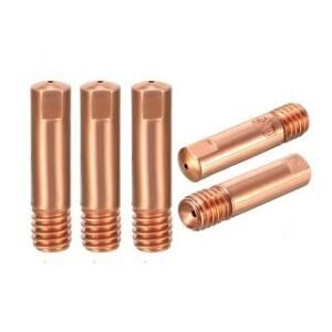 Mig Welding Gun 8.mm+25mm Copper Contact Tip For 15AK Torch Welders Accessories Consumables Spares