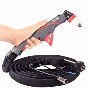 Black Wolf P-80 Cut 100 Plasma Cutting Torch 5M Cable Compatible with CUT & LGK Series Plasma Cutters up to 120A 35mm Max Cutting Thickness CNC & Hand Plasma Cutter Torch