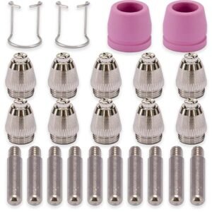 60 Plasma Nozzle Electrode 60-Plasma Cutting Machine Nozzle Consumables 20set Pkt