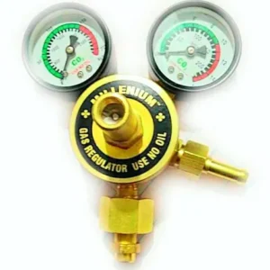 MILLENIUM CO2 Double Gauge Gas Regulator Single Stage Double Gauge Regulator Industrial Welding Products