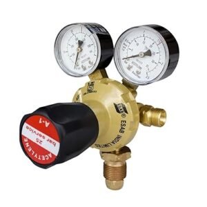 Acetylene IDA 4B ESAB Single Stage Double Gauge Regulator