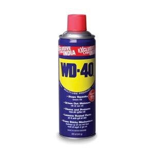 WD-40 Multipurpose Spray Rust Remover Cleans Bike Chains Hinge Lubricant Loosens Jammed Parts Degreaser & Cleaning Agent 420ml 341g