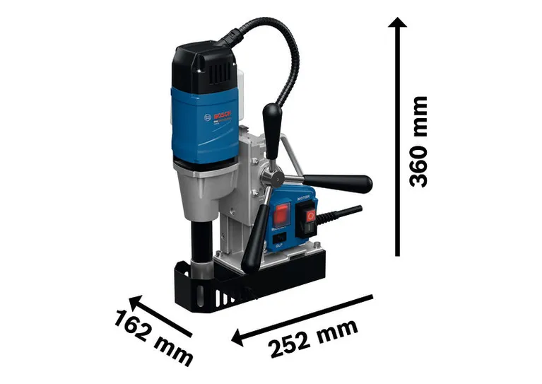 Core Cutting Machine Pro GBM 38 Magnetic Core Drill Bosch Professional