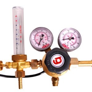 CO2 HEATER R A TECH Single Gauge Gas Regulator With Heater & flow meter Industrial Welding Products