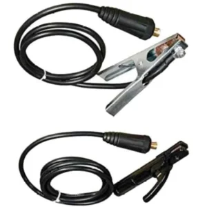 Welding Cable With Earthing Clamp & holder For Welding Machine Copper Cable Both Leanth 3meter