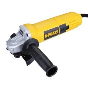 DEWALT DW803 1000W-4'' (100mm) Heavy Duty Angle Grinder Engineered For Heavy Duty Applications with Spindle Lock and Toggle switch 2 Year Warranty