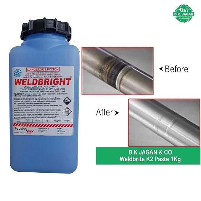K2 Paste 1Kg Weldbright Application for Cleaning Stainless Steel Get Best Price In At India - Image 2
