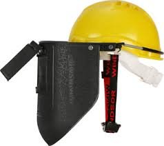 WINDSOR Welding Spring Face Shield Clear And Full Safety Helemt