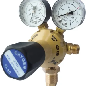 IOX-63B IOX 13B ESAB Single Stage Double Gauge Oxygen Regulators