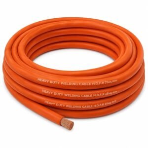 HOFR Welding Cable 25Sqmm Heat Oil & Flame Resistant Flexible Copper Welding Cable Get Best Offer Price